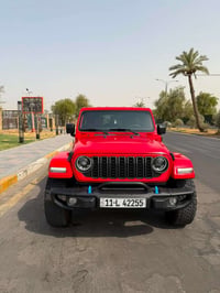جيب رانكلر 4Xe 2023 صحارى  حادث جاملغ خلفي جهه السايق بدون اي ايرباك  ...