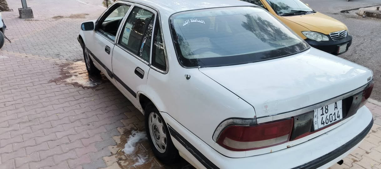 دايو برنس ١٩٩٥
تحويل مباشر
اوتماتيك 
بلادية
تبريد فقط غاز 
السعر ٣٠
واسط قضاء بدره 
محرك بي تبخير بس شغالة وتمشي وين ماتريد تروح بيها. كهربائيات شغالة 
***********
