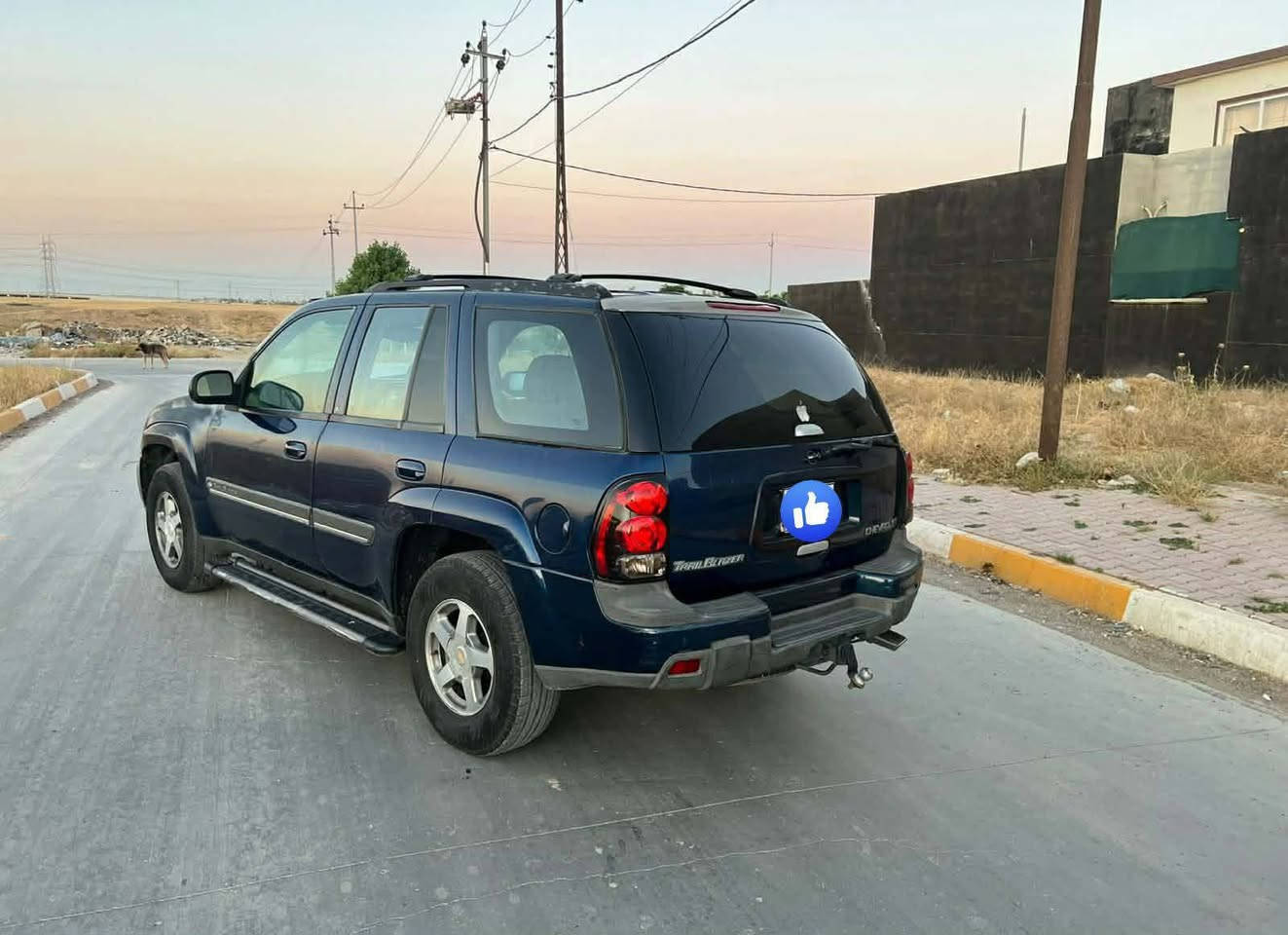 بلايزر 2004 سياره نضيفه 
تبريد تدفئه صدر أمامي خلفي تخم تايرات شرط
كير محرك  بلاد جاهزه 
تريد تحويل تريد وكاله رقم كركوك 
مكانها صلاح الدين
السعر 72 وبيها مجال او مراوس حسب القناعه  
للإستفسار ***********
