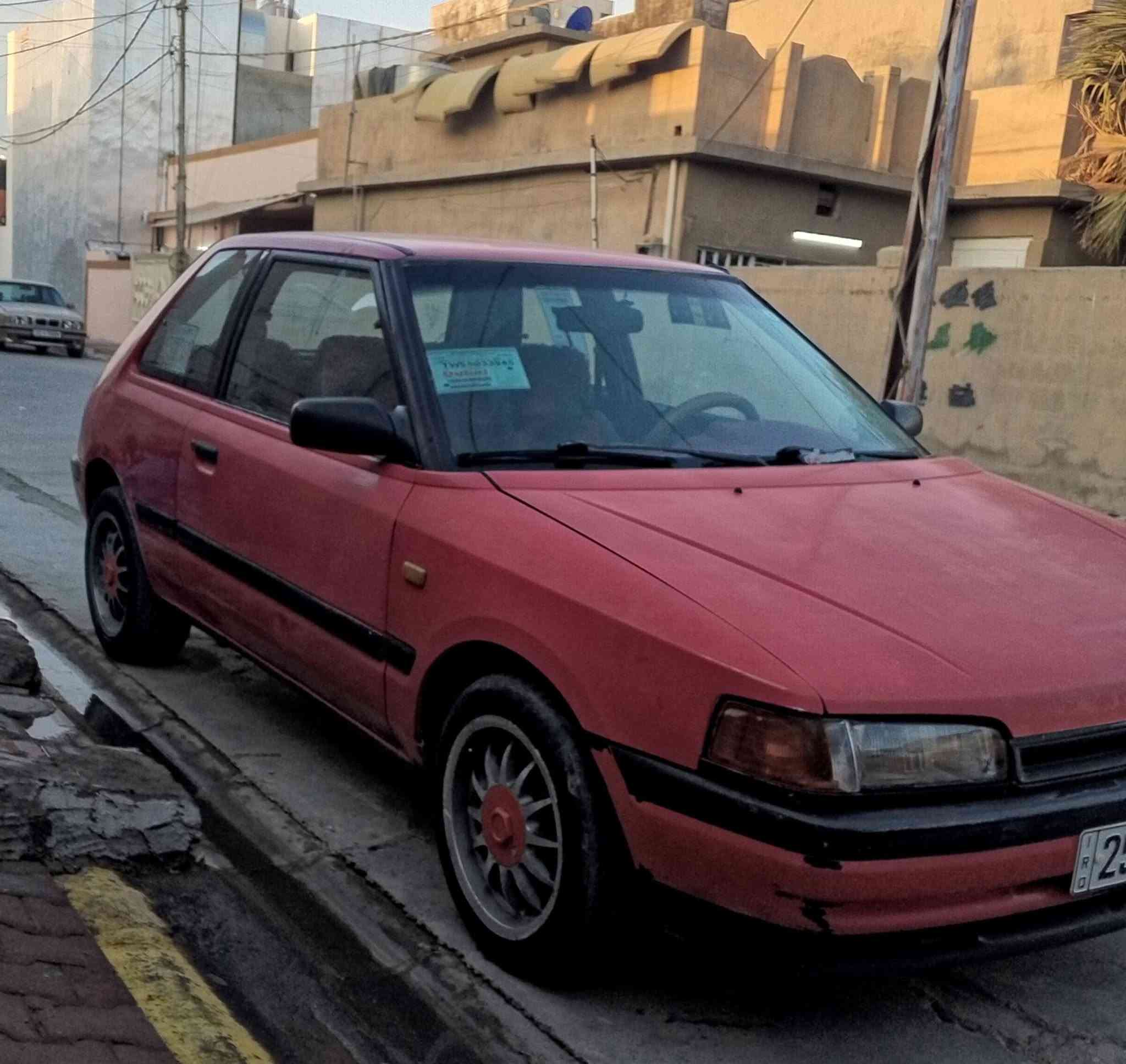 مازده سبورت323 موديل1991 تك باب محرك16 نوزل كير اتوماتيك مزيد من تفاصيل اتصل عل رقم ***********واتساب
