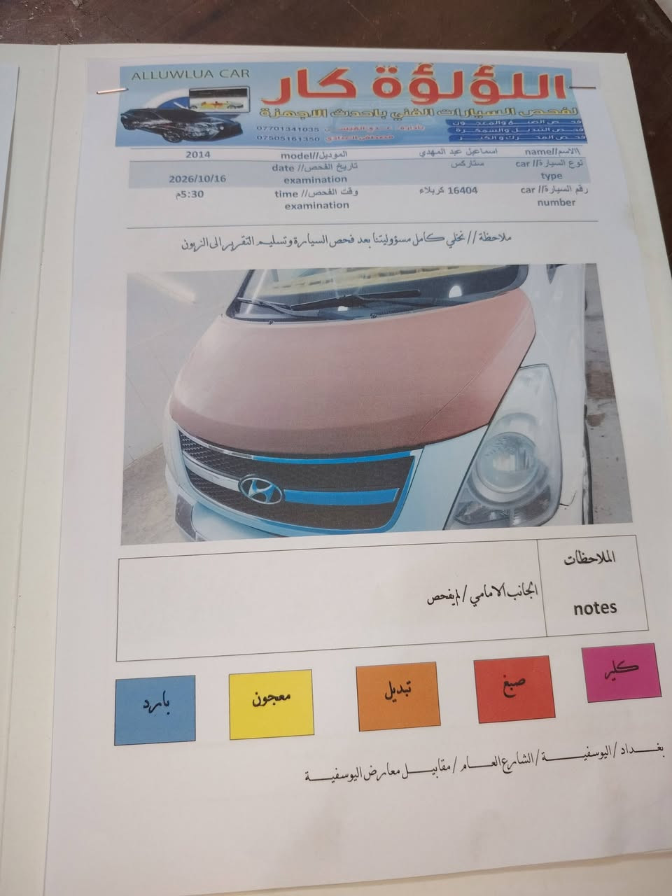 ستاركس • ٢٠١٤ • رقم كربلاء