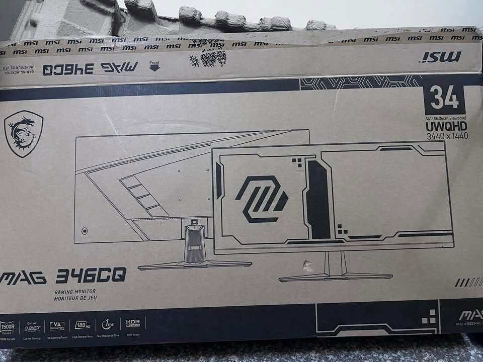 MSI MAG 346CQ • 34 بوصة • 180Hz