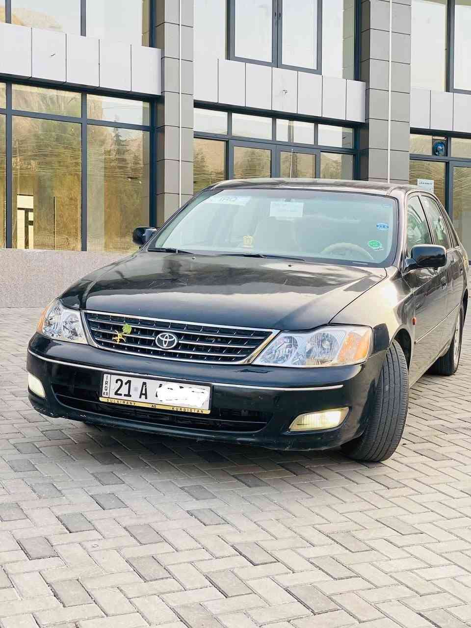 تۆیۆتا ئەڤەلۆن 2001 
 مواسەفات خلیجی 
مەکینە3000ی موحەسەن مەرغوب
ناوزەرد گێڕ ئستیل
چوار پارچەی بۆیاخ پێشو پشتی کەپسە
ABS شاشە ئایپاد کامێرە
گێڕو مەکینەی بەشەرتی فیتەر
سەوتو بوخاری نیە 
تەبریت بەشەرت
سەنەوی تا 2030 تازەیە
بەناوی خۆمانەوەیە
بەشەرتی حاسیبە
تەحویلو غرامە و وەکالە بەشەرت
موسو بڕاوە بەشەرت
سەیارەکە مەسروفێ چاکی تاکراوە
بێ تەقەوڕەقە
سەیارەیماڵە سەیارەی مەعرەز نیە 

ژمارەی تەلەفونی خاوەنی :***********

ژمارە تەلەفون هەموو شتێکی لەسەرە أربيل, العراق
