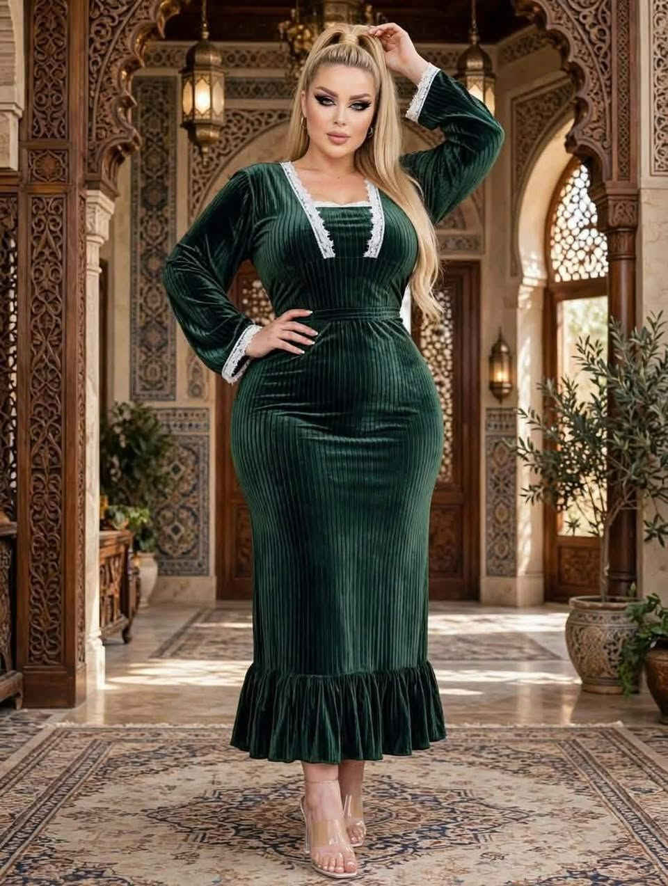 دشداشة بنات • حزام خصر • قطع محدودة