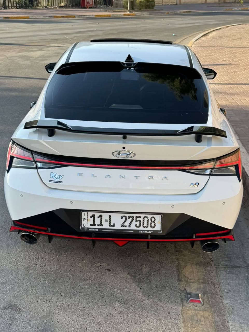Hyundai Elentra N 2022
ماشيه 70الف 🇮🇶

❌المحرك :2000تيربو  ☠️❌

المواصفات:❤️‍🔥N 

_كير اوتماتيك 8 نمر دبل كلچ DCT 

_كشن حضن 

_كشن علامة N

_كشنات كنتاره وجلد N

_سلايد روف 

_اناره داخليه 👌🏻٢٤ لون

_تحكم ستيرن نورمال وسبورت

_تحكم دبلات نورمال وسبورت

_ابواب بصمة

_بصمة تشغيل 

_شحن وايرلس

_شاشة متصله 

_كاميرا

_نظام صوت _𝐁𝐎𝐒𝐒

_اشارة ترحيب

_اشارة مرايا

_اوتو ستوب

_نقطة عمياء

_تحديد سرعة

_تحديد مسار

_رادار امامي 

_رادار جانبي 

_رادار خلفي 

_حساسات جانبي 

_حساسات خلفي

_نظام _ 𝐍𝐎𝐑𝐌𝐀𝐋

_نظام _ 𝐒𝐏𝐎𝐑𝐓

_نظام _ N🚀

_نظام _NGS☠️🩶

_كشنات هيتر

_ستيرن هيتر

_صندوق ذكي

_لايتات ليد 4 عدسات زينون

_بگلايت ليد

الحادث بابين عكس السايق مبدلات 

مكان السياره بغداد  

 السياره رقم بغداد 
للاستفسار : 

 *********** واتساب 
***********
