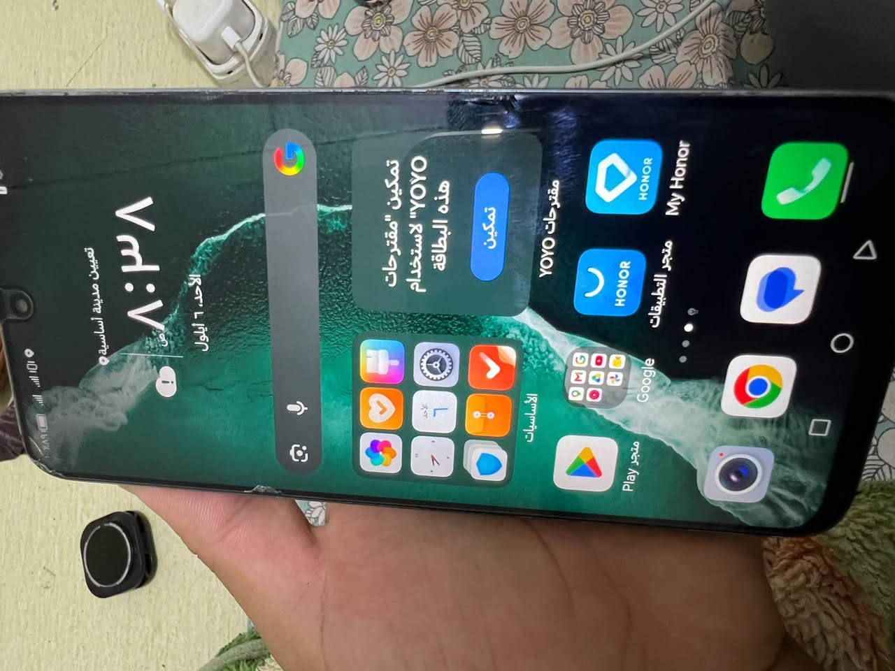 📱 للبيع جهازين نظيفات وبأسعار مناسبة 🔥

🔹 HONOR X8
• الجهاز مرتب وشغال بصورة ممتازة
• الشاشة مبدلة شاشة أصلية
• كلشي بالجهاز شغال بدون مشاكل
💰 السعر: 70 ألف فقط

🔹 realme C33
• الجهاز شغال ومرتب
• الشاشة بلادية ومفطرة، لكن التشقق ما مأثر على اللمس نهائياً
• اللمس شغال بالكامل
💰 السعر: 65 ألف فقط

📍 العنوان: البصرة – كرمة علي – براس شارع الحلاف
📩 للأستفسار المراسلة على الخاص او الاتصال على ***********

