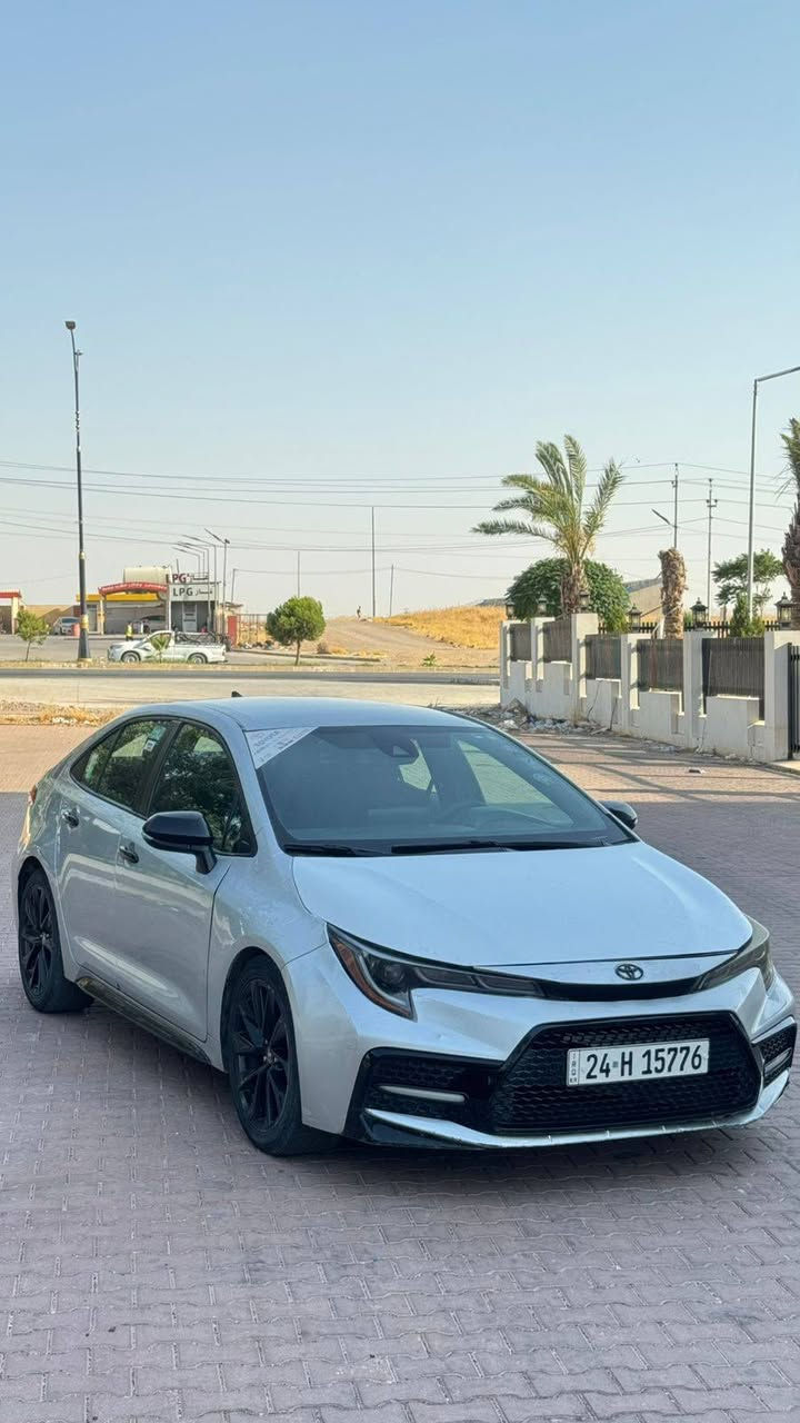TOYOTA COROLLA
وارد امريكي 
لون صلفر 
موديل 2022
مواصفات SE نص فول
تحكم ستيرين جهتين
مثبت سرعه 
قياده ذاتيه
تحديد مسار
رادار امامي
تچوه وسطيه
اوتو هولد
سايد بريك بصمه
نضام الsport
السياره حادثها  بونت سبخ جملغ و شويي قباغ صندوق كلير امريكي 
بجم و خلف كبس 
رقم شانسي و صوره حادث مووجود بصوره 
سياره مكفوله 
 سعر السياره ١٢٨
سياره رقم دهووك
للاتصال واتساب ***********
مکان سیارە عقرة

