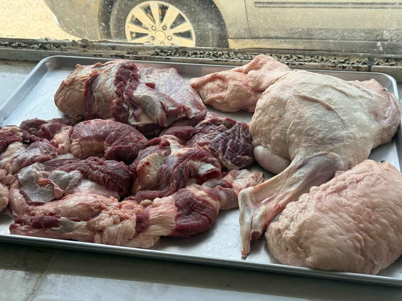 اخوان تابع الصفحه مشويات   الوجيهية واطرافها لحم  عراقي امانا الله ورسوله لحم يوم بيوم  كيلو كباب لحم ٢٢الف وكيلو دجاج ١٥ الف تكه معلاك٢٠٠٠ دبل ان شاء      الله الأيام القريبه يركر لحم ٢٥٠٠ وعرايس ٤٠٠٠               وهذا رقم المطعم***********  /***********

