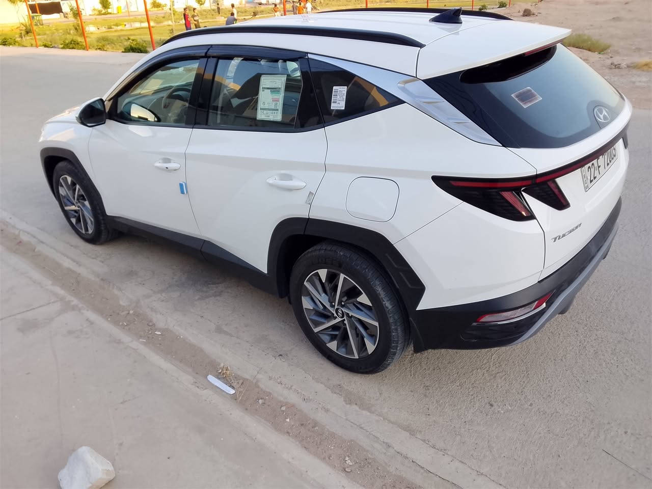 هونداي توسان 2023 وارد خليجي كفاله عامه من صبغ او تبديل او بارد ماشيه 49 الف حقيقي سياره جديده حيل مال جناي فول مواصفات عدا البنوراما رقم اربيل الدولي الجديد تريد وكاله تريد تحويل حاضر السعر 185$ ***********
