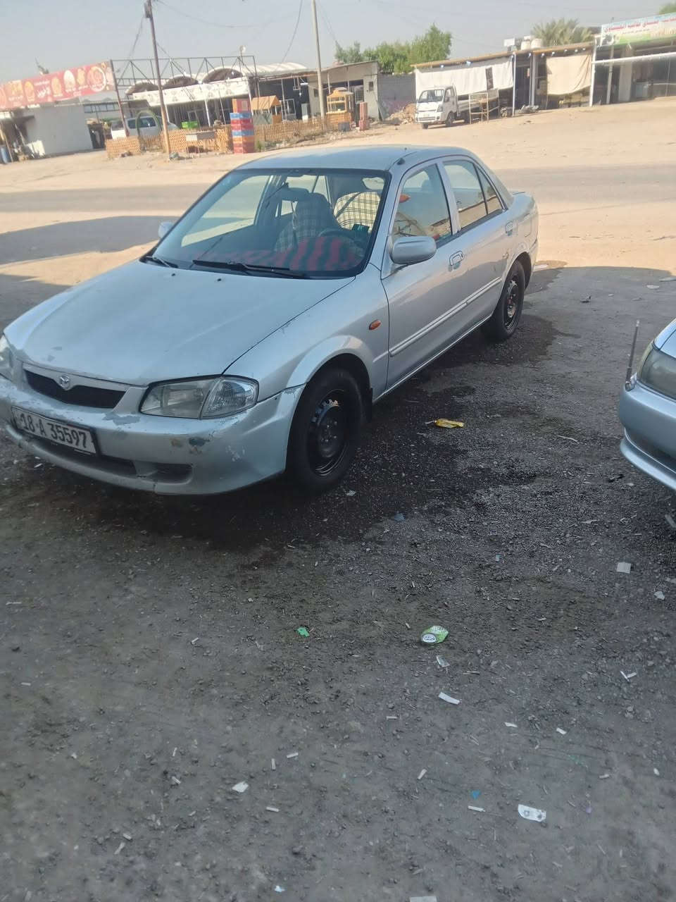 سلام عليكم سياره مازدا 323 مديل 1999سنويه ل30باسمي هزه بعده مصاقطه مكينه وكير زينات ومابيه ضربه قويه شواصي كفاله السعر38   مكان نجف  التواصل   *********** واتساب
