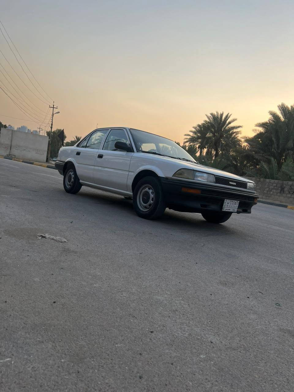 السلام عليكم كورلا موديل 1990
السيارة جاهزه من كلشي
تبريد تدفئه شغال 
السيارة مكفوله من ي حادث 
مكاني بابل حله مركز 
السعر 85وبيه مجال 
للإستفسار ***********
***********
