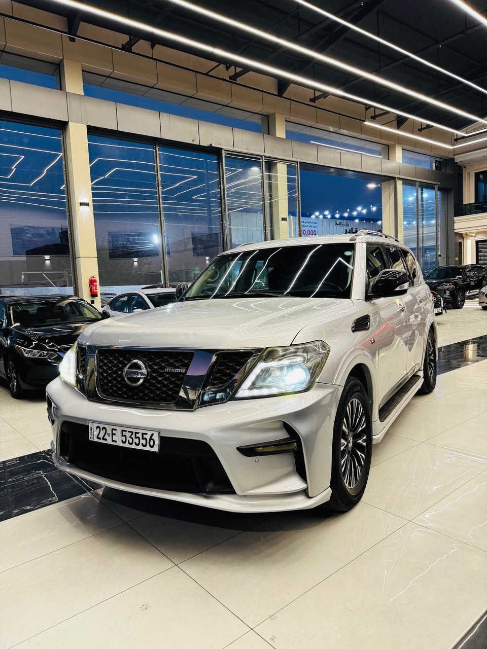 nissan armada 2017 
سةيارةكي زور جوان بي مةسروف 
بةس بونيد سبوخة جاملخ بيلاد گوراوة 
بي ژوري ارباك بةس سوكان سيستةمة 
كير و مةكينةو هةموو شتيكي بةشةرتة 
مةكينةي نةكرايتةوة 
مواسةفات / كوشن شامو بسمة شاشة حساس فوليوم كوشن كارةبايي و زور مواسةفاتي تر تةنها سلايد نية
شوين هةولير 
سعر ١٨٧$ كةميك مةجال 
Ⓜ️*********** كورك واتساب 
نيسان ارمادا ٢٠١٧ فول ماحدا سلايد 
سيارة بوند سبخ و جالخ بدل بيلادي بدون دواخل ارباك ستيرن واجع سيستم بيلادي 
كير محرك كهربائي كولها شرت مامفتوح شرت 
مكان سيارة اربيل معرض توربو كارس
سعر ١٨٧$ بي مجال شوية
Ⓜ️ ***********
كورك واتساب أربيل, العراق
