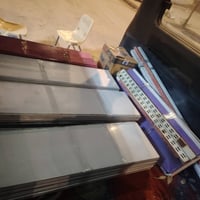رفوف للبيع جدد بهدهن كلهن 40متر الثقيل ابيض  07812883933 انتصل او وتسا...