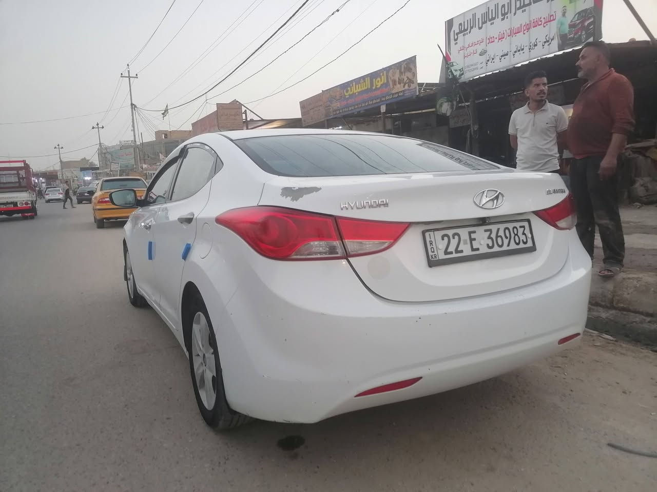 السلام عليكم
النترا للبيع 🚗

المواصفات:
• الموديل : 2014 • المحرك : 1800 مفتوحة •  : حدادية وضع شركة • التبريد : ثلج ❄️ • الدواخل : نظيفة جداً • السيارة : بلادية ومكفولة من التبديل 
الصبغ:
السيارة مكفولة من التبديل فقط بيها صبغ خشم البنيد كد شبرين
وصبغ بين الباب والجاملغ الخلفي جهة العبري كد شبرين + حالوبات قليلات كلش

السعر : 92 وبيها مجال للشراي
الرقم : أربيل انكليزي باسمي ، تريد تحويل او وكالة حاضر

المكان : الديوانية - قضاء الدغارة
للاستفسار : ***********

السيارة جاهزة
