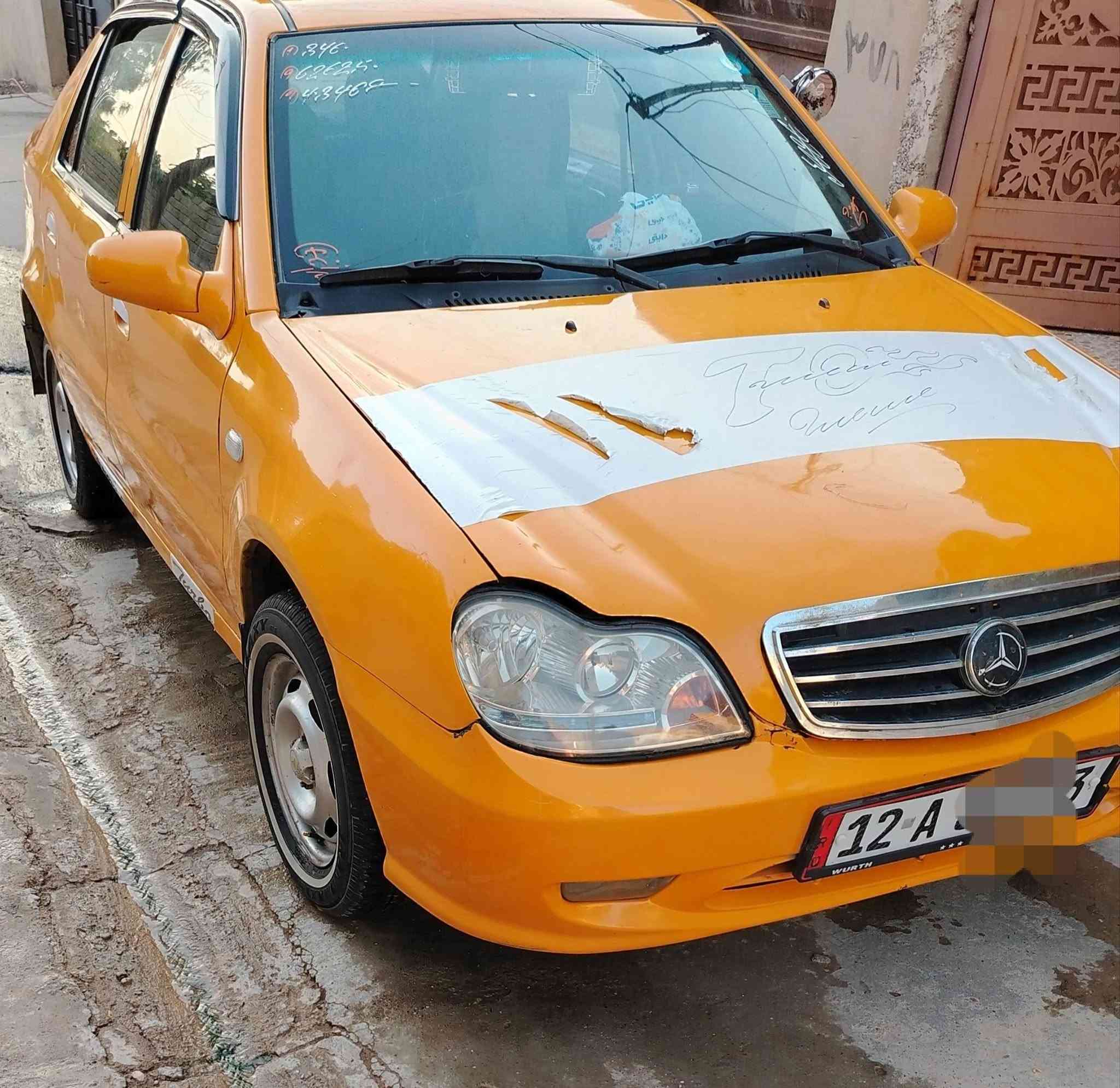 السلام عليكم CK موديل 2013 گصة جديدة شرط الوكالة والتحويل محرك كوريلا قفل مركزي وجامات كهرب
صبغ حزام جمالية بدون ضرر 
البدنه صبغ شركة من الداخل باتري وتايرات جدد ستيرن بور
رقم نينوى دولي  
السعر 37 وبيها مجال 
الرقم ***********
***********
