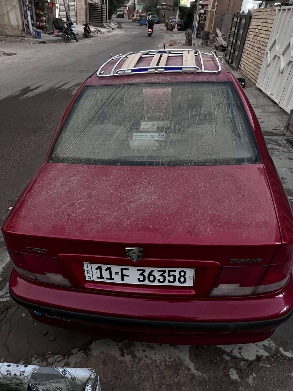 سلام عليكم سمند للبيع كير ومكينة جدد تبريد جديد صدر أمامي خلفي جديد تخم تايرات جدد سيارة لا ضربة ولا صبغ  بس بنيد مصبوغ موديل 2012 تحويل ثاني يوم بسمي عنوان بغداد الدورة السعر اتصل ***********
