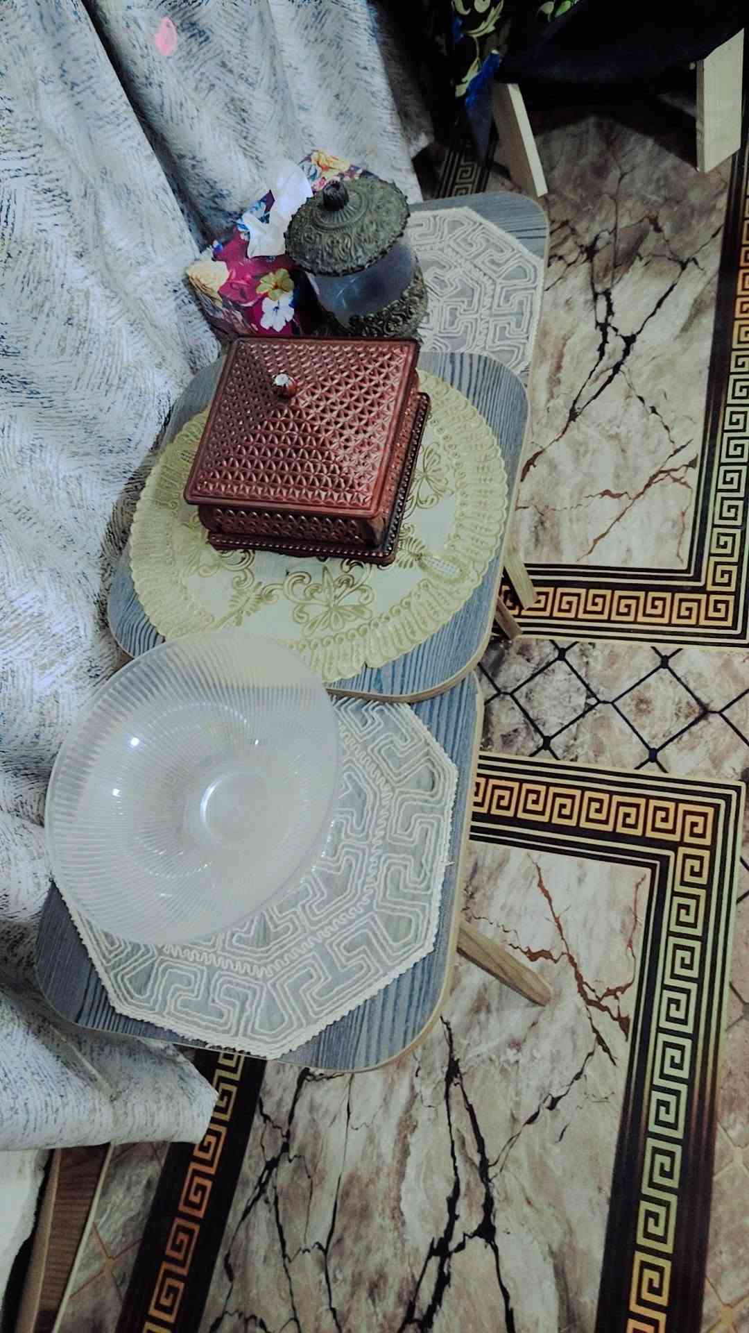 ألسلام عليكم / للبيع غراض مستعملة ونظيفة غسالة أخت جديدة علة وضع شركة وتخم قنفات ومكنسة كهربائي وطبلات كبار أرضية وزغار هم وياهن وطباغ اربع عيون شغال وبي فرن شغال للبيع كلهن وكلشي نضيف وعل فحص للتواصل هاتف واتساب *********** /
