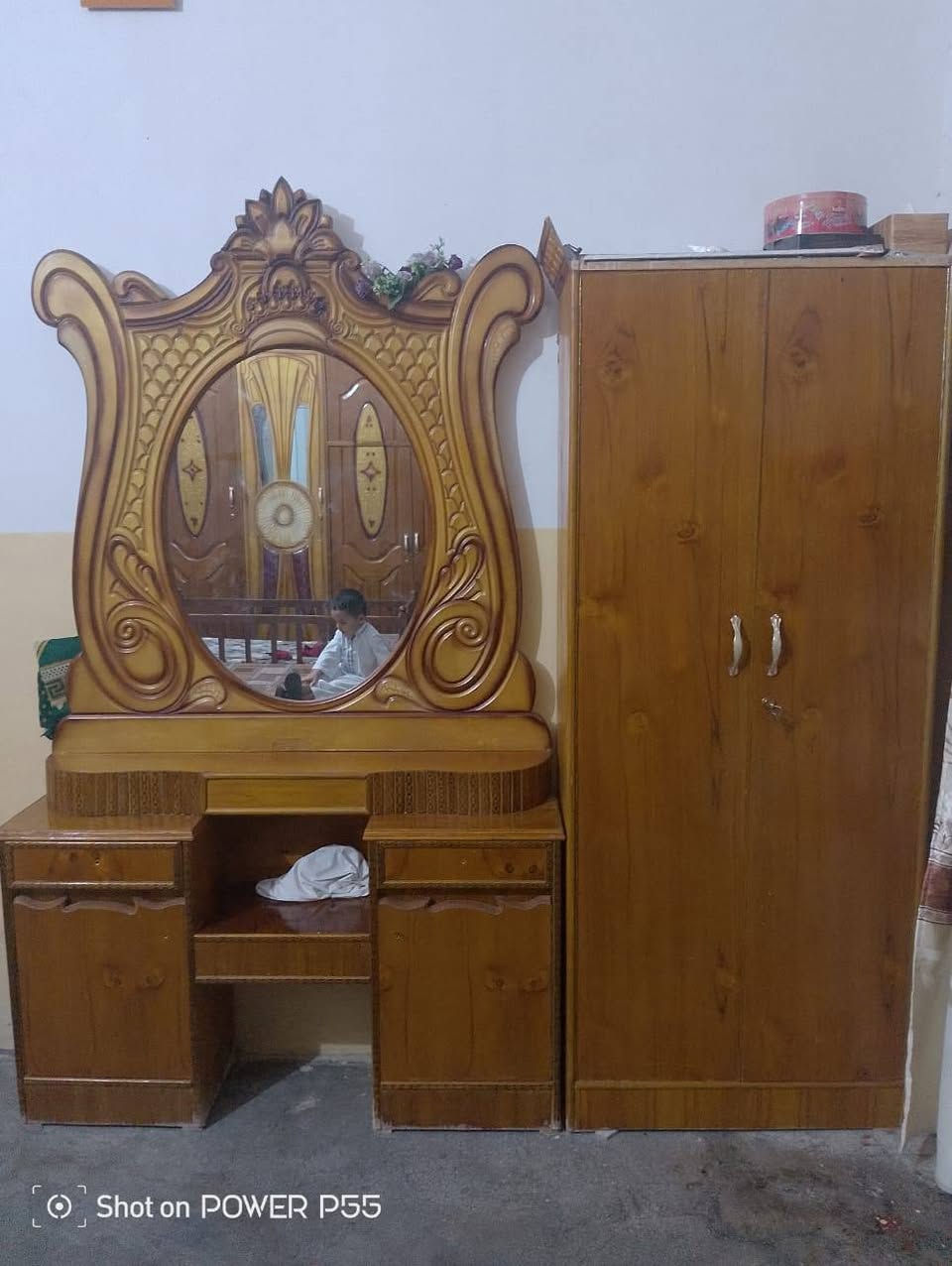 مكلف بالنشر
غرفة نوم مستعملة صاج عراقي عدد ٤ قطع للبيع 
السعر ٨٠٠ الف دينار 

للتواصل ***********
