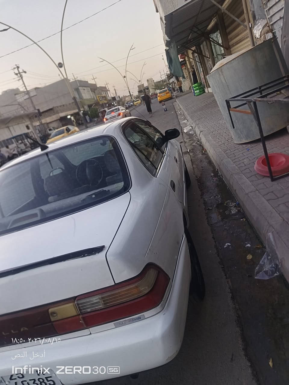 كورولا 94 اوتوماتيك دفتر بنزين سياره اي عيب ما بيها شرط النظافه السعر 55.    ***********
