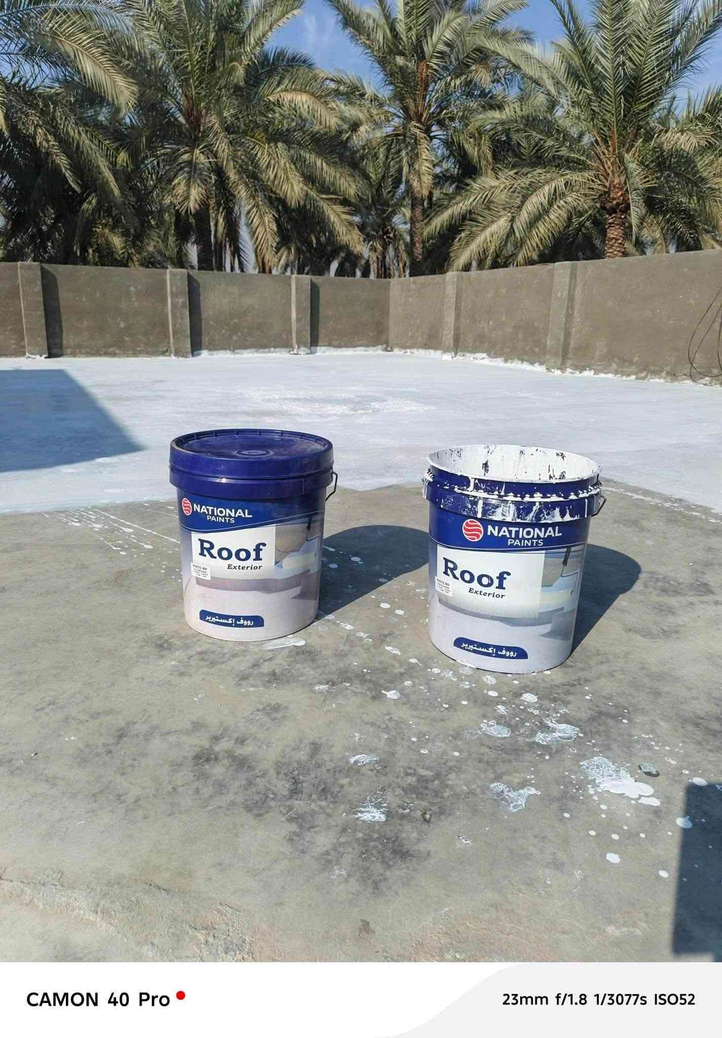 عازل مائي • عازل أسطح • ضمان ٢٥ سنة