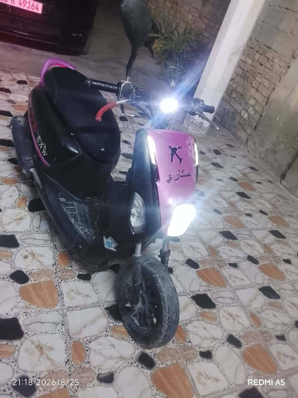بوليسي كامله مكمله حديث موديل 23 صيني نقصهه بس تاير امامي تعبان كله ابلادي مجفته جديد شلعه ومعدل سعر 250 وقابل للتفاوض العنوان بعقوبه للاستفسار ***********

نص مكتوب في الصور:
- 21.18 2026/8/25 REDMI A5
- 21:18 2026/8/25 REDMI A5