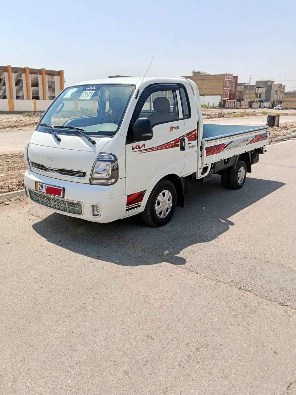 السلام عليكم كيا بنكو 2700 موديل 2025
 رقم واسط  تحويل مباشر مكفولة كفالة عامه ماشيه 57 الف مكان السياره واسط الكوت
 الاتصال
***********
***********

