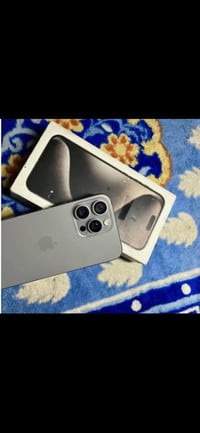 ايفون 15برو ماكس تيتانيوم وياه كارتونته ذاكره 256 جهاز نضيف كلش نموذجm...