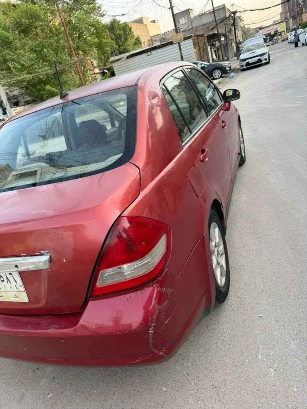 سلام عليكم 
نيسان تيدا خليجي موديل 2008 محرك 1600  بلاديه بدون صبغ أو حادث  بيها جراد شويه  فقط طخة  بجاملغ الخلفي مرجع  ع بارد  سعر 60 ورقة  وبيها مجال  
ادامه منظومة البانزين كلهة 
بلكات دنسو يابانية جديدة 
صدر جديد قبل يومين مبدل 
تبريد ثلج 
العنوان بغداد الكرخ تقاطع درويش 
رقم *********** بغداد, العراق
