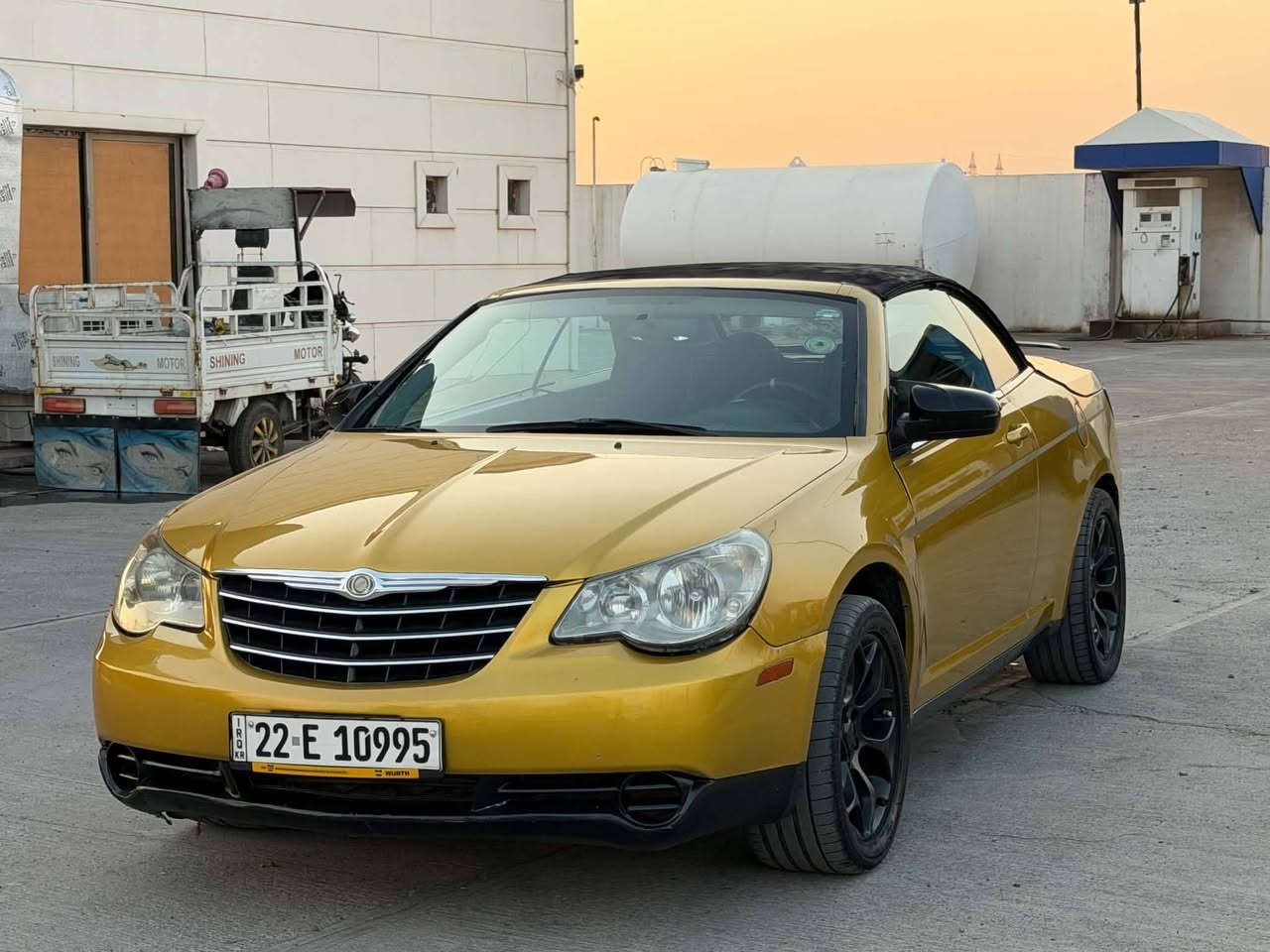 *********** كرايسلر C200 مودیل 2010 كير اتوماتيك و عادي شاشه ايباد كامره كير محرك تبريد شرط رقم سنوي جديد سياره جاهزه نضيفه سبوغ عام جماليه بدون ضرر داخل بيها 8 ورقه غرامه ينزل من سعره سعري 55 ورقه مجال مكان اربيل بنصلاوه ***********
