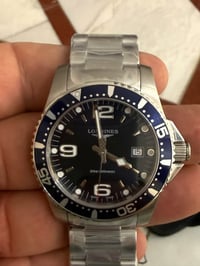 لونجين سويسري • HydroConquest • مينا أزرق