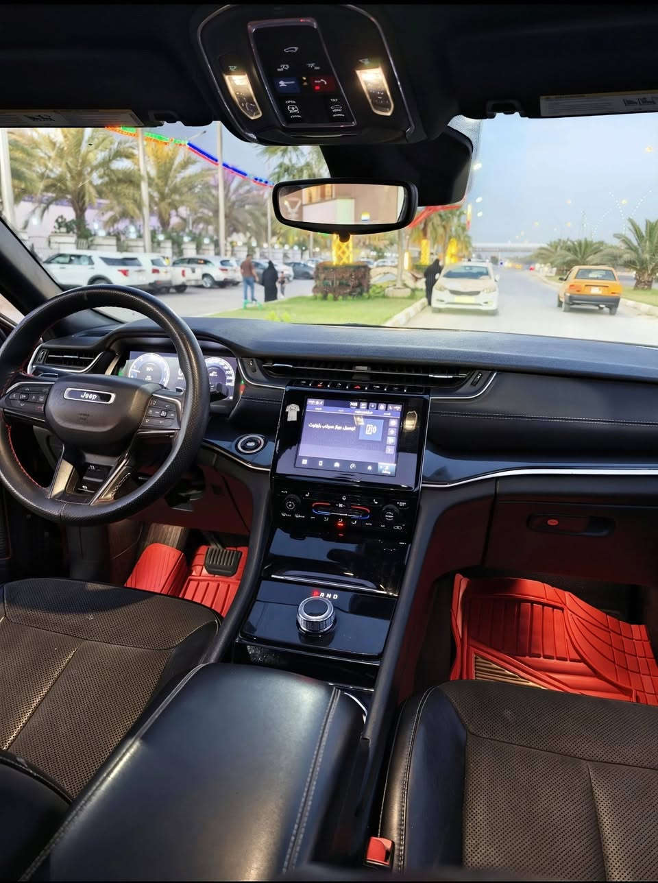 للبيع  جيب موديل 2022 محرك 6سلندر 3600🚀 4×4 بيه صبغ 4 قطع و قطعتين تبديل اصليات نفس اللون بدون دواخل ولا شاصي ولا الغود بجم كبس راديترات نفسهن ماشيه 43 الف موصفاته فول السياره تظفئا ب كشنات جلد + كنتارا  شفات استيرن تدفئه استير  مودات قياده ثلاث قطع تبريد وتحكم منفصل شاشه جبيره رادارات 360درجه كامره داخل غرفت السياره وكامره خلفيه حساس خلفي كشنات منفصل وسبعه راكب  جنطه شفط كهرباء بصمه تشغيل عن بعد تحكم كشنات كهرباء  وهواي بعد مواصفات بيه مواصفات سعره 235 مكاني كربلاء للتواصل على الرقم ***********///***********
