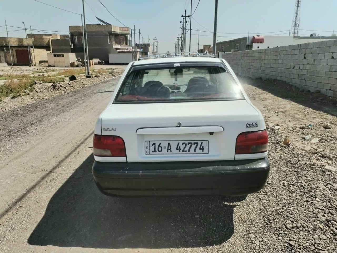 السلام عليكم
سايبه  للبيع موديل 2018 مكفوله كفاله من الضربه والتبديل سياره جاهزه من كلشي جديده محرك كير جدد 
كهربائيات كلها شغاله تبريد ثلج 🥶
تخم تايرات حداديه جديده
رقم قادسیه انكليزي سنويه جديده
العنوان الديوانية
السعر 48
للاتصال***********
