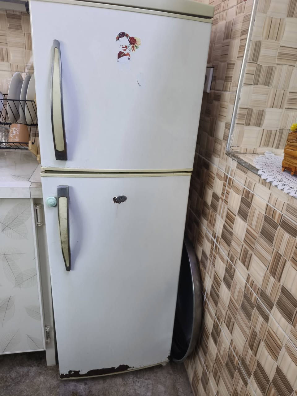 السلام عليكم
ثلاجه للبيع شويه الكشر مالتها تعبان بس البرودة والتجميد مالتهه فول مثل ما موضح بصوره رايدهه ٥٠ الف مكاني كركوك 
وهذا رقم واتساب ***********
وهذا رقمي ثاني ***********
