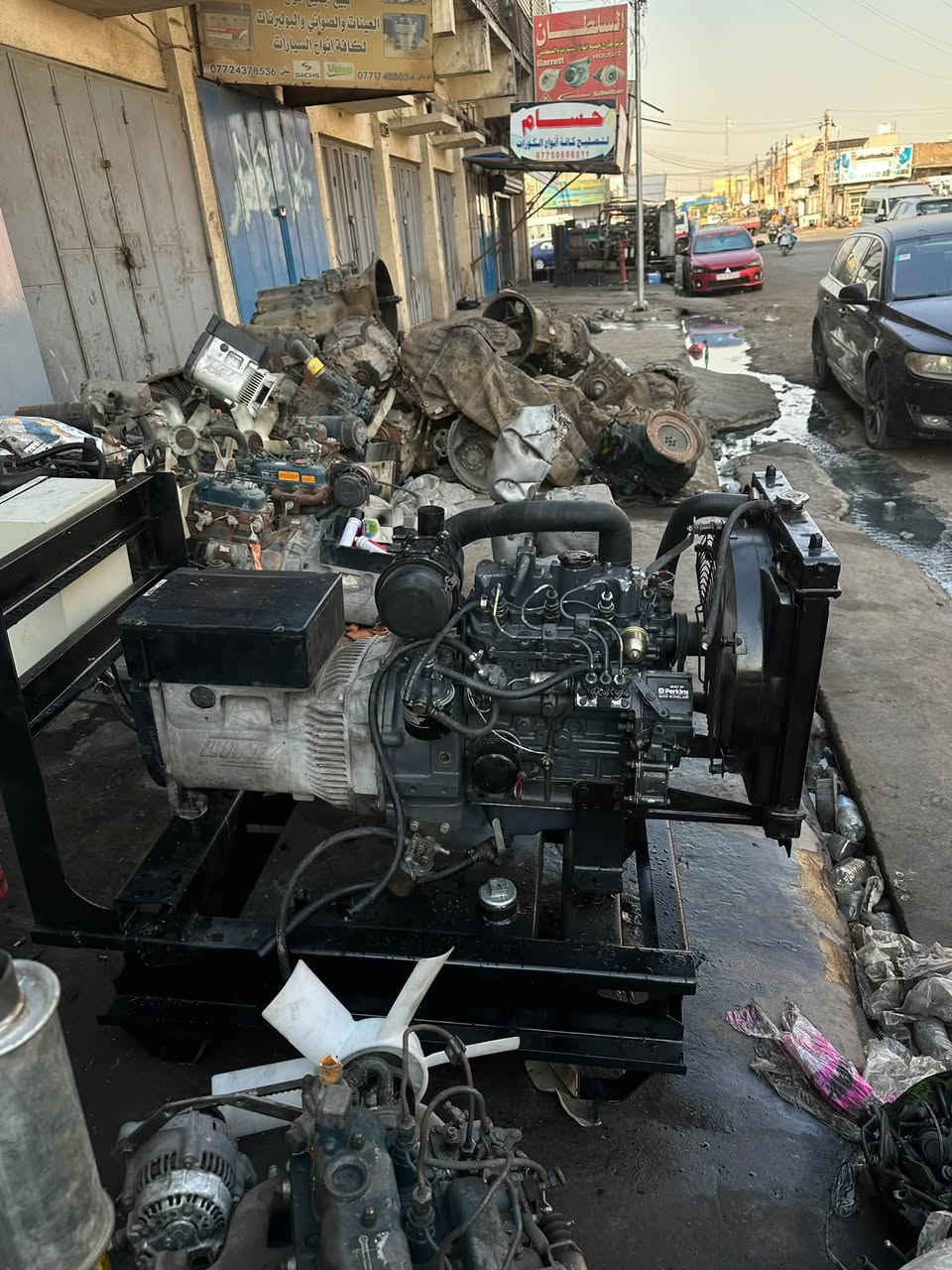 للبيع مولدة بيركنز انكليزي (Perkins 103-10)  
التوليد لنز ايطالي 10 (KVA) 
راديتر نحاس
الشاصي تانكي وقود داخلي سعة 50لتر
 البورد بانل تحكم رقمي (Datakom) مع قواطع حماية أصلية (Schneider)  
 الحالة: ممتازة و شرط التشغيل 
📍 الموقع: بغداد شيخ عمر 
***********
