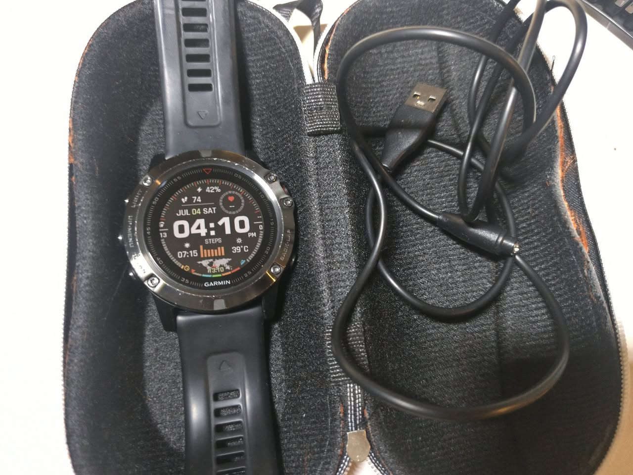 GARMIN FENIX 5X
51mm
235000
زجاج زفير 
خرائط اوف لاين 
تتبع GPS 
يسر ربر + سير كتان USA 
شحن 10 الى 12 يوم 
برامج رياضية وصحية متعددة
***********
