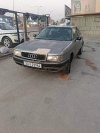 اودي 80 موديل 1992 محرك 1800 كابريتر بيهه لاستيك ولف   حداديه جديدة كي...