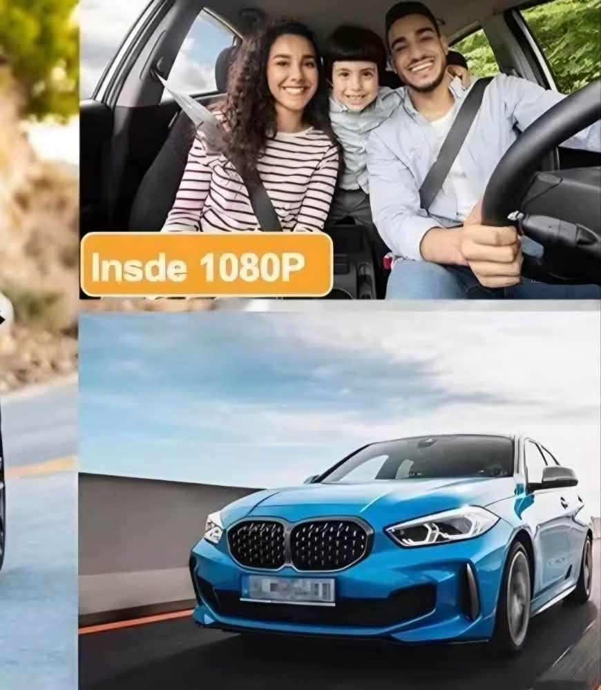 داش كام بسعر 25 ألف والتوصيل مجاني 
إي استفسار خاص

نص مكتوب في الصور:
- X01-2CAM 2camera 1*1080P Dual Dash Cam NO WIFI 1*Car charger 1*Rear Camera 1*Manual USER MANUAL
- 2 Camera (No Rear Camera) WIFI DVR x 1 Charge x 1 User Manual User Manual x 1
- Insde 1080P
- Day and night shooting effect
- Day shot
- Rain shot
- Night shot
- Haze weather
