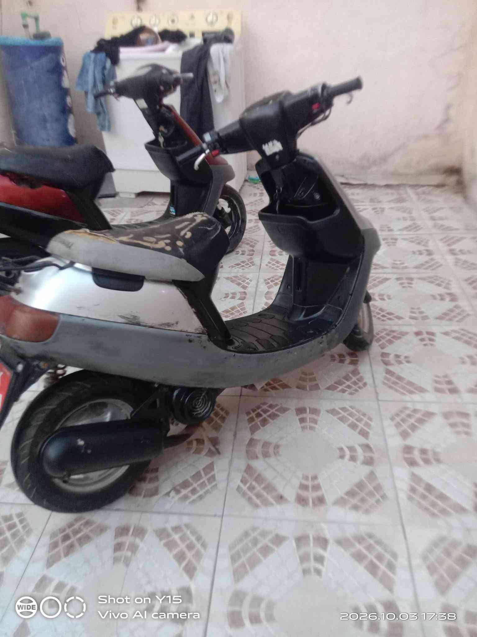 دراجات للبيع بطه سعر الوحده 175وبيهن مجال مكاني كربلاء البوبيات ***********

نص مكتوب في الصور:
- Shot on Y15
- Vivo AI camera
- 2026.10.03 17:38
- Shot on Y15 Vivo AI camera 2026.10.03 17:39
- Shot on Y15 Vivo AI camera 2026.10.03 17:38
- WIDE Shot on Y15 Vivo AI camera 2026.10.03 17:39