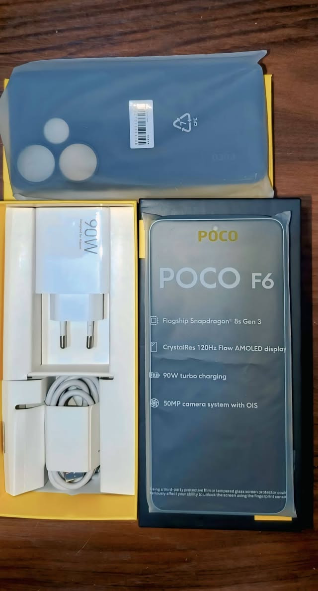 📱 للبيع POCO F6 – 12GB / 512GB
الجهاز شبه جديد استخدام أقل من أسبوع فقط

🔹 الرام: 12GB
🔹 الذاكرة: 512GB
🔹 المعالج: Snapdragon 8s Gen 3
🔹 الشاشة: AMOLED 120Hz
🔹 الألعاب: PUBG Mobile تصل إلى 120 فريم

📦 الكرتون والشاحن الأصلي متوفرين

💰 السعر: 450 ألف دينار 

📍مكاني [بغداد الاعظمية]
📩 للتواصل: ***********
