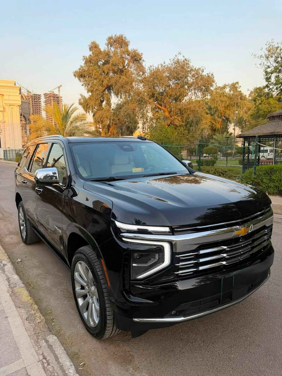 تاهو بريمر 2025 رقم بغداد خليجي وكاله المنصور 
السعر 575 مجال قليل 
المنصور بيه شخط بالباب وبارد قليل 
ماشيه 30 سياره ع وضع الشركه مكانه بغداد 
***********
