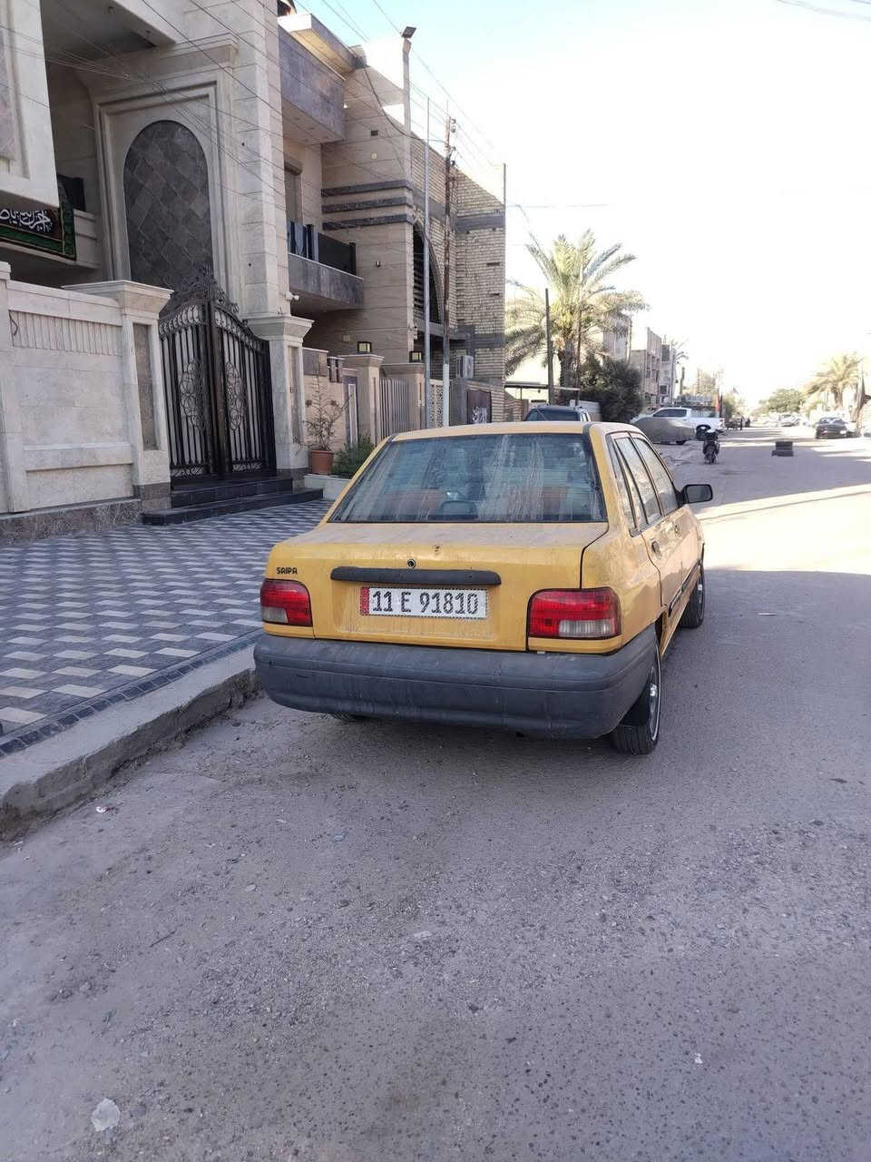 سايبا موديل 2013 سياره كلها بلادي حته كشنتات بلادي لا ضربه ولا تبديل شاصي واحد معمر ت بريد شغال كهربائيات كلها شغاله بيها شاشه اندرويد السياره من أشغلها دخن نوب تكطع بعد بس متنقص ابد سنويه لل31 هزه جديده مصفر غرامه وهيئه  بس ابيع مكاتبه مروري شرط التحويل مكاني بغداد الحبيبيه سعرها 24 اذا مو شراي لا تخابر ابد بشرفك ***********
