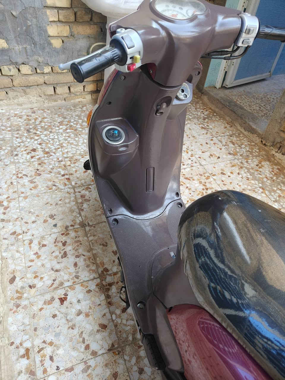 سلام عليكم للبيع فله محرك مكفول دراجه جديده  سعر مليون وبيه مجال الشراي *********** عنوان ميسان الكحلاء
