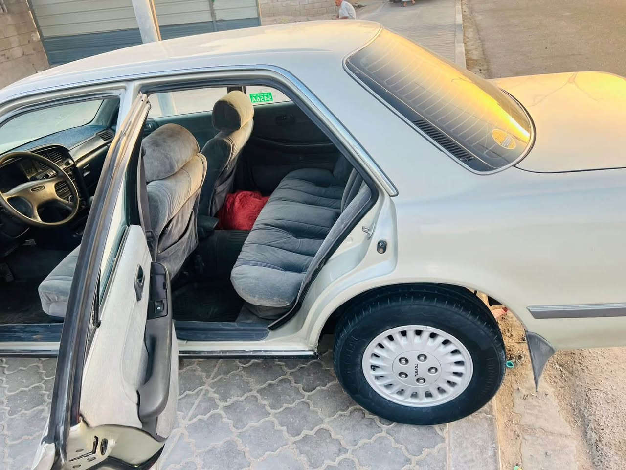 ‏سلام عليكم كريسته ‏موديل 93 حدادة 100%100مكينة قير ونج تبريد شقال ثلج كهربائيات كاملة تخم تاير جديد علوان بصره زبير رقم***********￼￼￼￼￼ سعر 60￼
