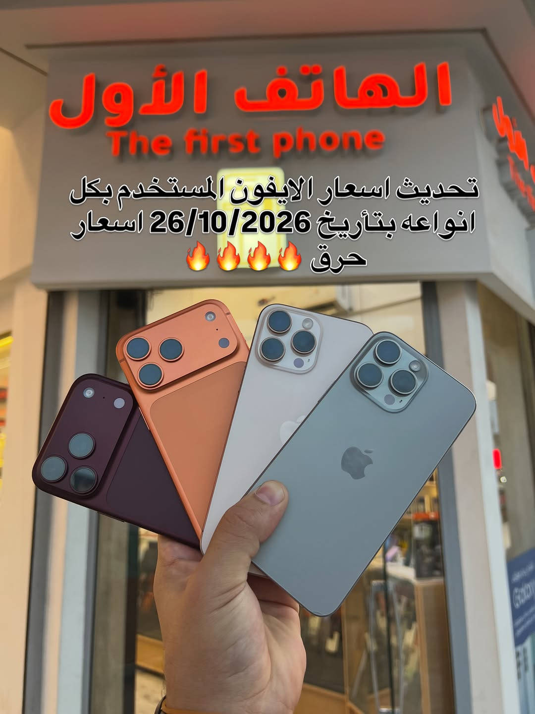 ايفون مستخدم • اقساط • فرع زيونه