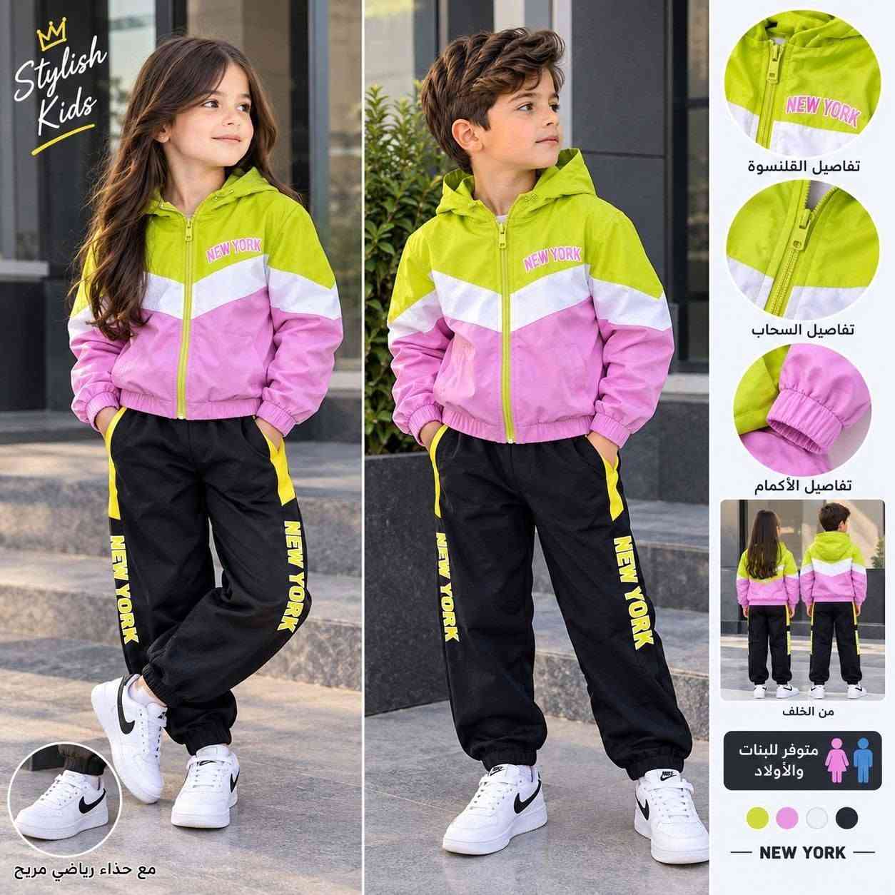 تراكسود أطفال • مقاسات S-XXL • مبطن
