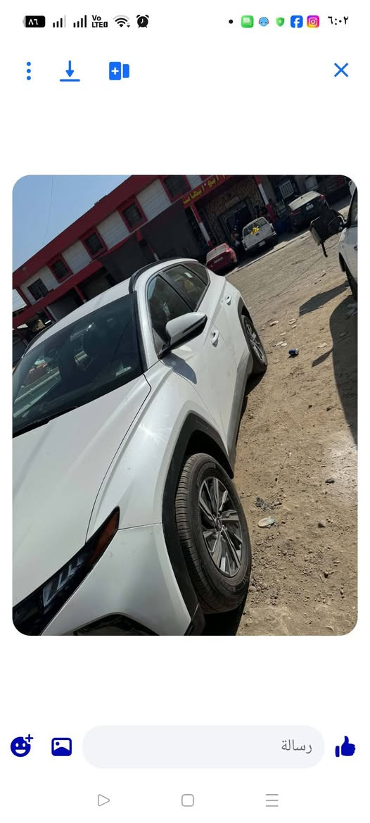 توسان وارد امريكي هايبرد موديل 23. بغداد حره الحادث مرفق في الصور السعر اتصل وتدلل حلوه وجاهزه ‏‪***********‬‏  مكتب ياس او مراوس حسب القناعه بغداد, العراق

نص مكتوب في الصور:
- رسالة
- BidCars