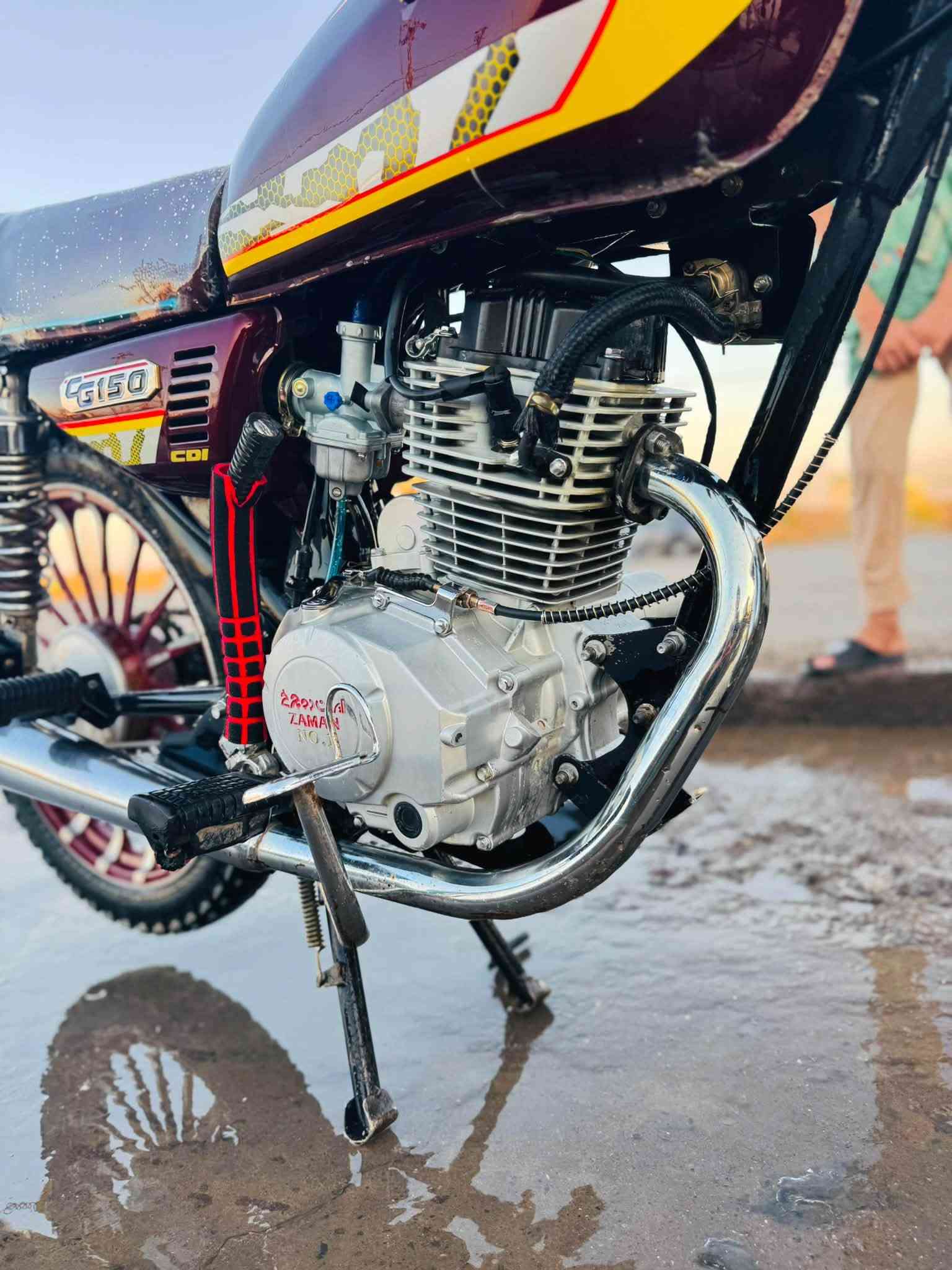 للبيع ماطور جديد موديل 2025
مكفول من كلشي حجم المحرك 150CC
الماطور جديد ما عايزو كلشي

صراخ شاشه شغالهه العنوان جنوب الموصل القياره قرية الحاج علي 

*********** متواجد ٢٤ ساعه 

السعر ٦٧٥ وبي مجال قليل مو شراي لا تكسر بل ماطور اكو ألف ماطور بل كروب
