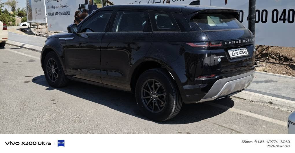 Ramge Rover Evoque 2022 Sardar Auto

سفری ئێرەیە و زەمانی تاوەکو 6ی 2027 تیا ماوە
کلینە

پانۆراما
تەحدید سورعە
ڤۆیس کۆنترۆڵ
شاشە گەورە
پێنج مۆدی لێخوڕین
دەبڵ ئەکسل
مەکینە 2.0 Turbo
38 هەزار کیلۆمەتر ڕۆشتووە
فوول سێرڤسی شەریکەیە هەموو گیانی بەشەرتە
ماڵی دۆستە سەیارەیکی تا بڵێی بێ مەسرفە
نرخی 325 گەڵا و معامەلەیەکی کەم
مشتەریت تێل بکە

*********** السليمانية, العراق

نص مكتوب في الصور:
- vivo X300 Ultra | ZEISS 35mm f/1.85 1/384s ISO50 09/21/2026, 12:25
- vivo X300 Ultra ZEISS 14mm f/2.0 1/50s ISO403 09/21/2026, 12:22