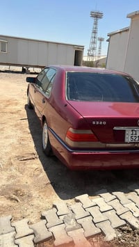 الفخامه ألمانية مارسيدس شبح S320 مديل 93 كهرباء كامله رقم بغداد الدولي...