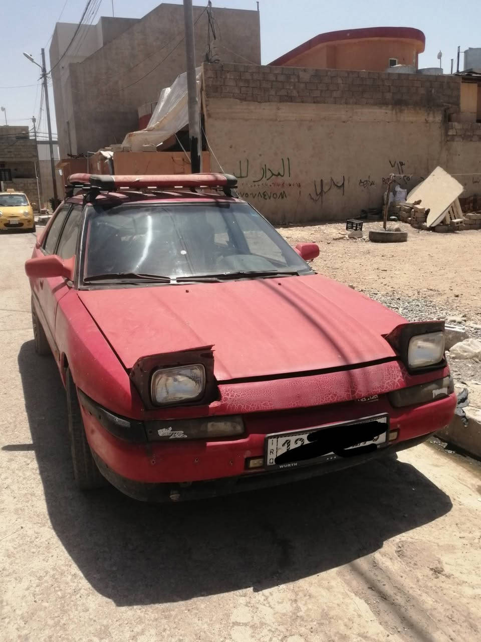إعادة النشر بسبب ضروف المشتري
مازدا 323

موديل 1991

اللون احمر 

الكير عادي

رقم انكليزي نينوى مسطره

كابون إلكتروني

سنوية عضم 2030

سياره مصفره من الغرامات

شرط التحويل

السيارة موجودة بالموصل الأيسر سعره 25 ورقه قابل للتفاوض السيارة يحتاج لها مصرف
***********
